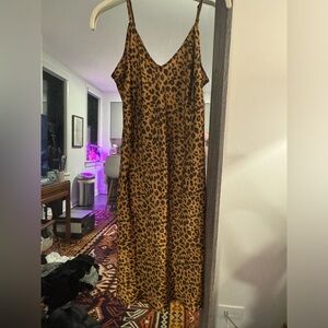 Cheetah Midi Dress